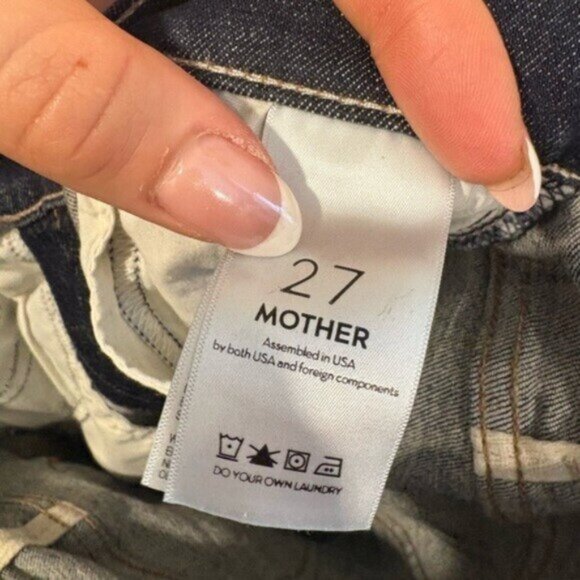 ⭐️ MOTHER JEANS - RASCAL ANKLE FREY-Cropped Jeans- In Partners Undercover - Picture 13 of 15